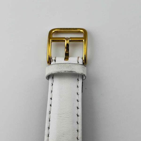 HERMES H Watch HH1.201 Quartz White Dial Women display picture 1