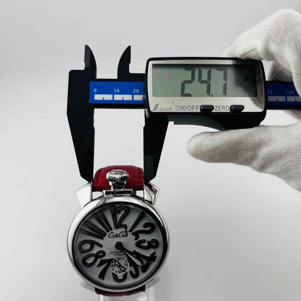 GaGa MILANO Manuale 48 N.9367 Men's Watch Spare belt included | eBay