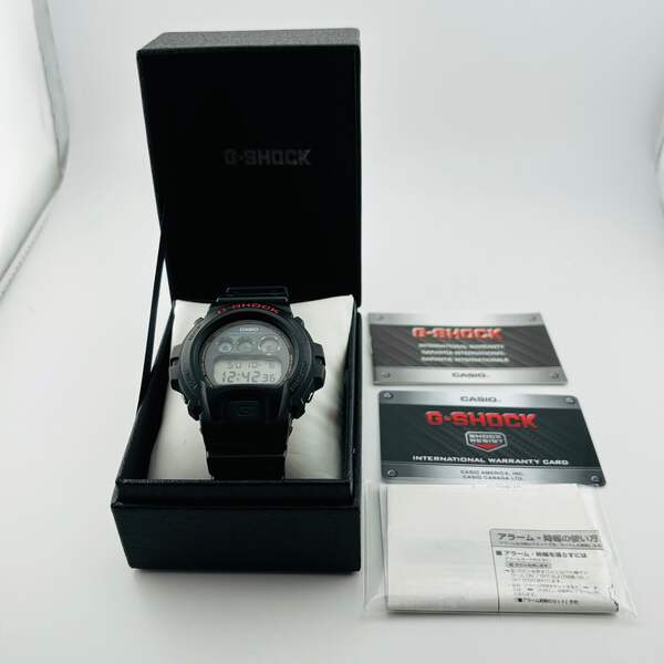 Casio G-SHOCK DW-6900 Quartz Water resistant to 20 ATM Fully