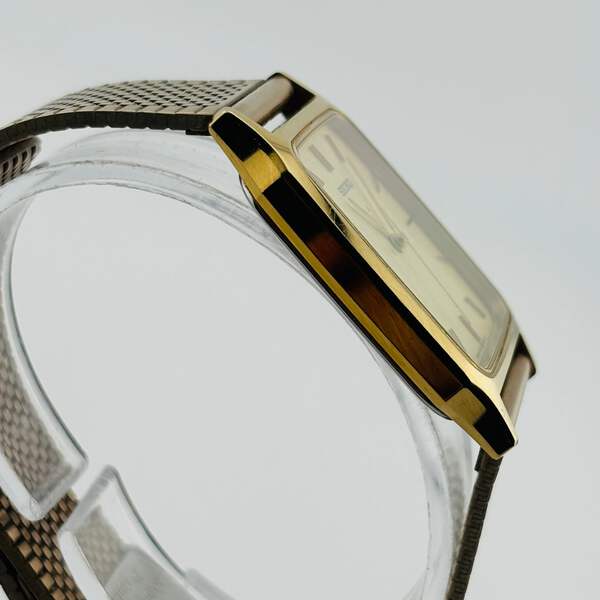 SEIKO 5E31-5A50 Quartz Unisex Watches Ladies' Watches Gold