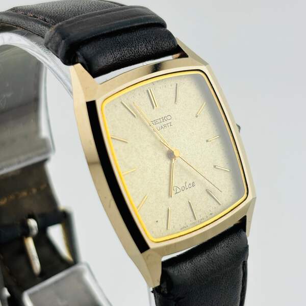 SEIKO Dolce 7731-5160 Quartz Belt damaged Any scene