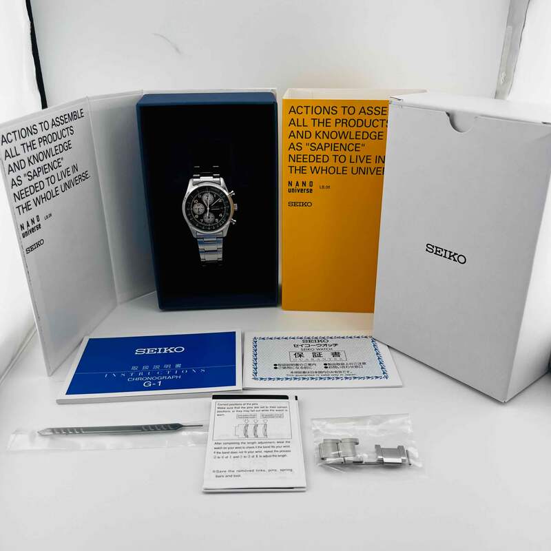 SEIKO 7T92-HZB0 Quartz Nano Universe Collaboration