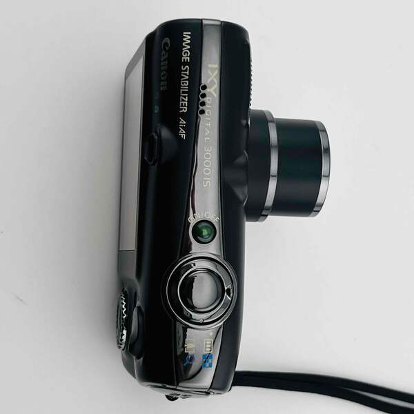 Canon IXY DIGITAL 3000 IS Black,14.7MP,3.7x,f/2.8,2.5in from