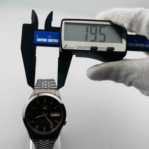 SEIKO 7S26-Q0X0 Seiko 5 Automatic Day Date Back Skeleton