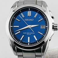 SEIKO BRIGHTZ SAGZ049 7B24-0AK0 Solar radio quartz blue dial