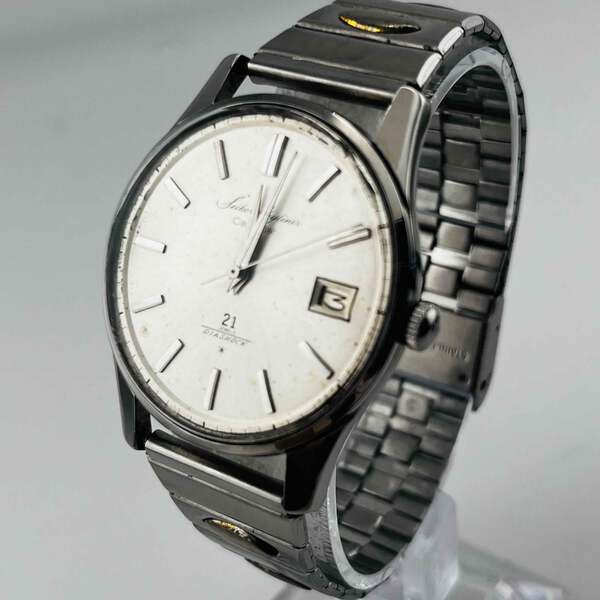SEIKO Skyliner Calendar 21 Jewels Hand-wound Date Antique Vintage