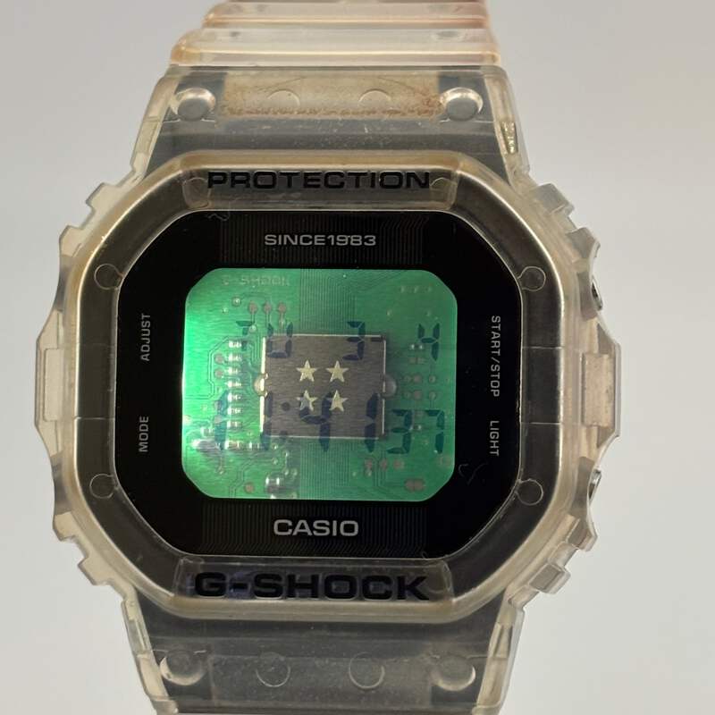 CASIO G-SHOCK DWE-5640 Quartz 40th Clear Remix Water resistant to