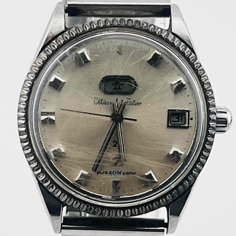 CITIZEN EXCEED H100-T010164 TA Eco Drive Titanium Day Date Black