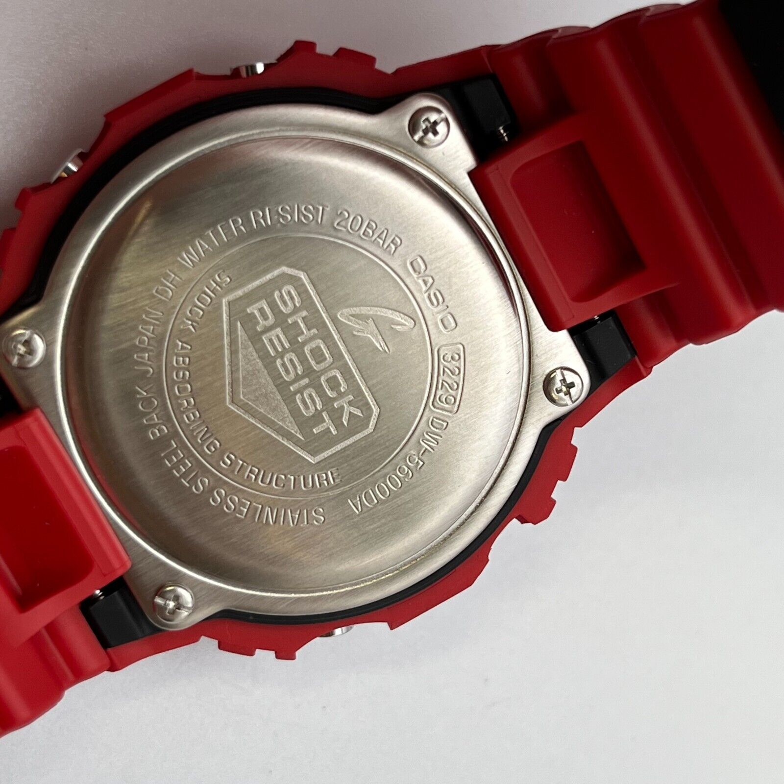 CASIO G-SHOCK DARUMA red watch DW-5600DA-4JR quartz Digital men's