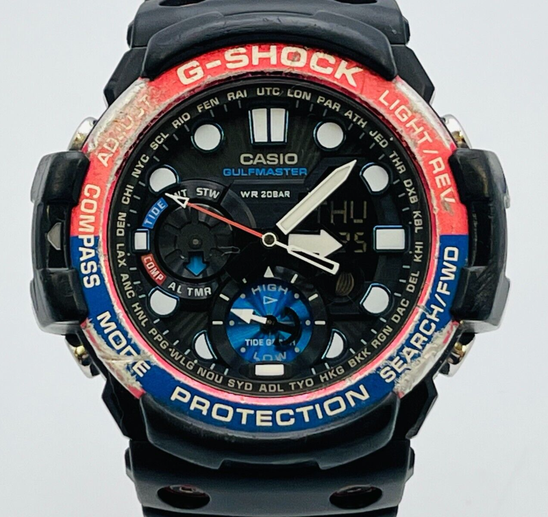 CASIO G-SHOCK GULFMASTER GN-1000 本体 CASIO G-SHOCK GULFMASTER GN-1000 quartz men's watch WATER SHOCK