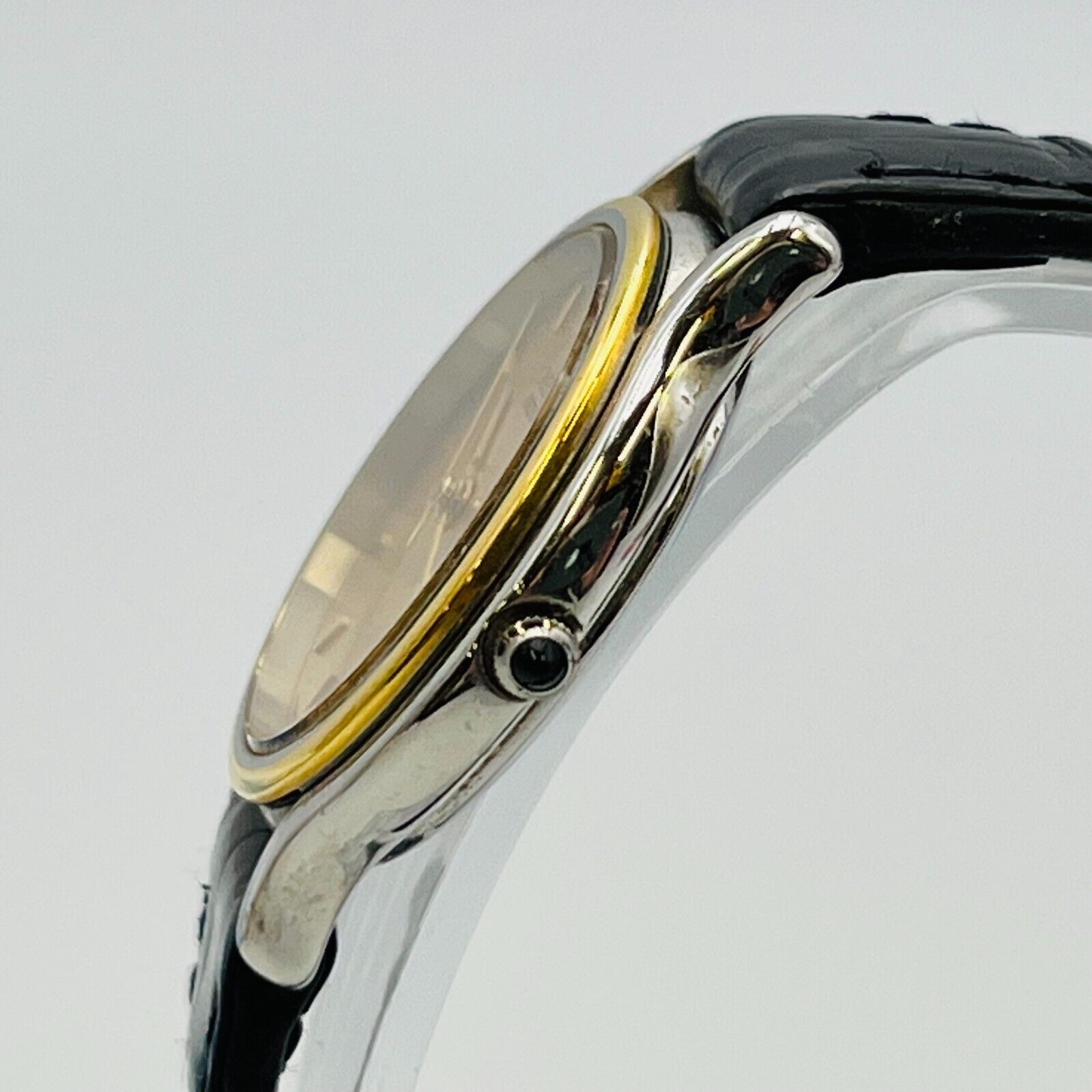 Seiko Credor 4J81-0A60 quartz SS stainless steel 18KT