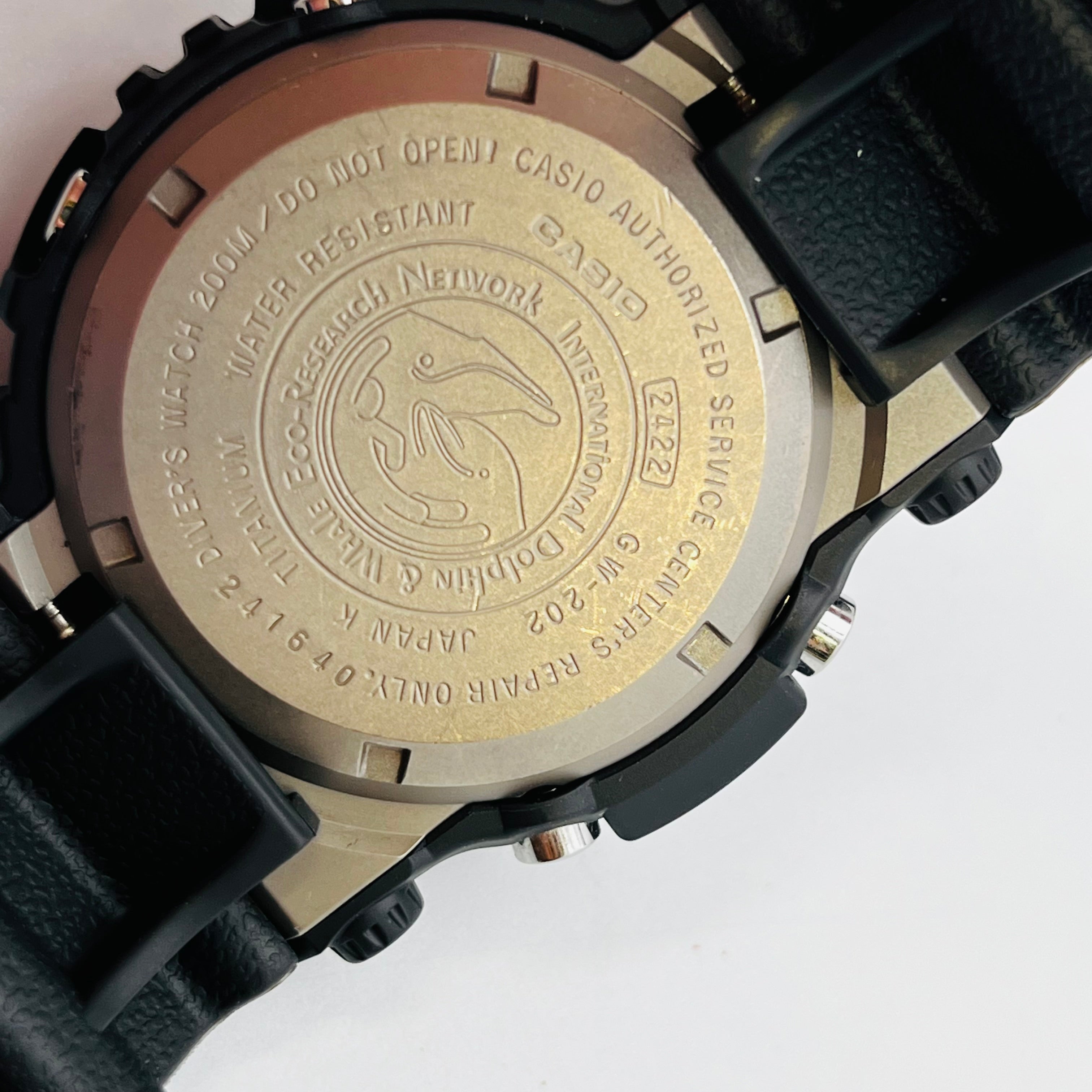 CASIO G-SHOCK FROGMAN イルクジ GW-202 Casio G-SHOCK GW-202 FROGMAN DIVER'S 200m digital tough