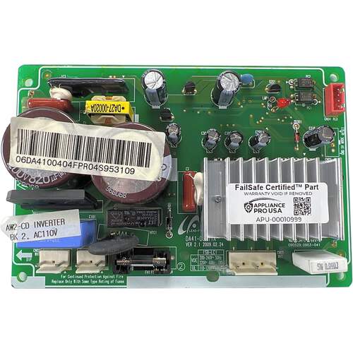 DA41-00404F Samsung Refrigerator Inverter Board Replacement
