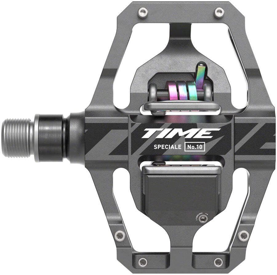 Time Speciale 10 Pedals Clipless Pedals 9/16" with Cleats Gray