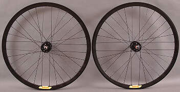 Velocity Deep-v Alloy Fixed Gear 700C Wheelset 10mm Bolt-On 100mm Rim Brake 32H