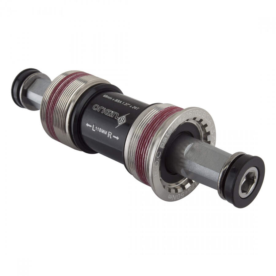 Origin8 Torqlite Set English 68 x 118mm Bottom Bracket BSA Square Taper 68 mm
