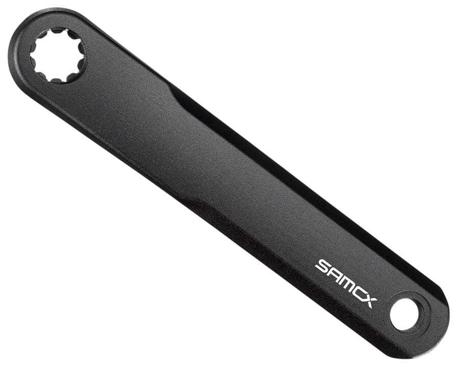 SAMOX E3 BR Ebike Crank Arm Set 165mm ISIS Crankset Black