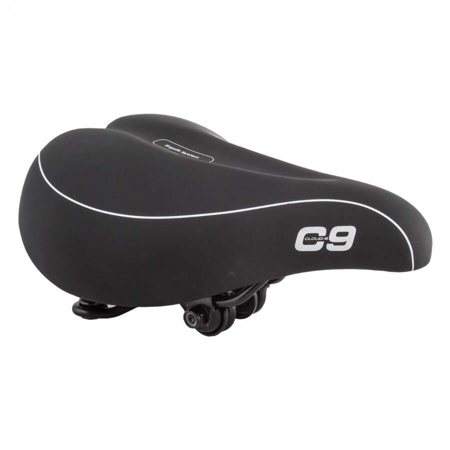 Cloud-9 C9 Comfort Web Spring Soft Touch Vinyl Wr Saddle Black