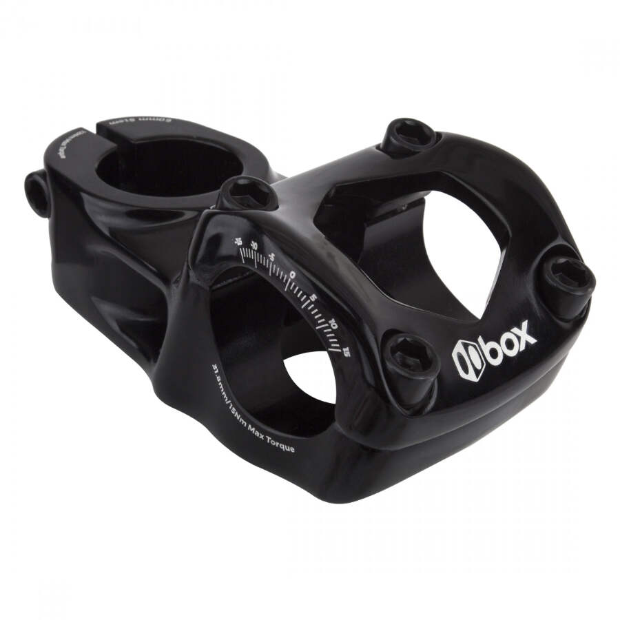 BOX One 60X31.8X28.6 0D 60mm Top Load Stem 31.8mm Clamp 1 1/8 in Steerer Black