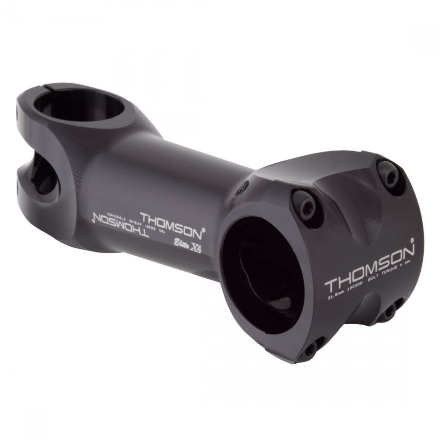 Thomson Thom X4 110X10D 110mm Threadless Stem 31.8mm Clamp 1 1/8 in Black