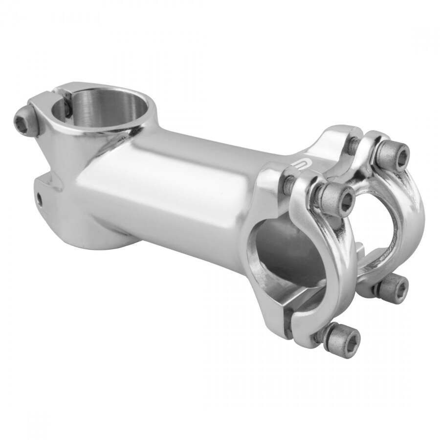 Pure Cycles Pure Aly 90X25.4 7D 90mm Threadless Stem 25.4mm 1 1/8 in Silver