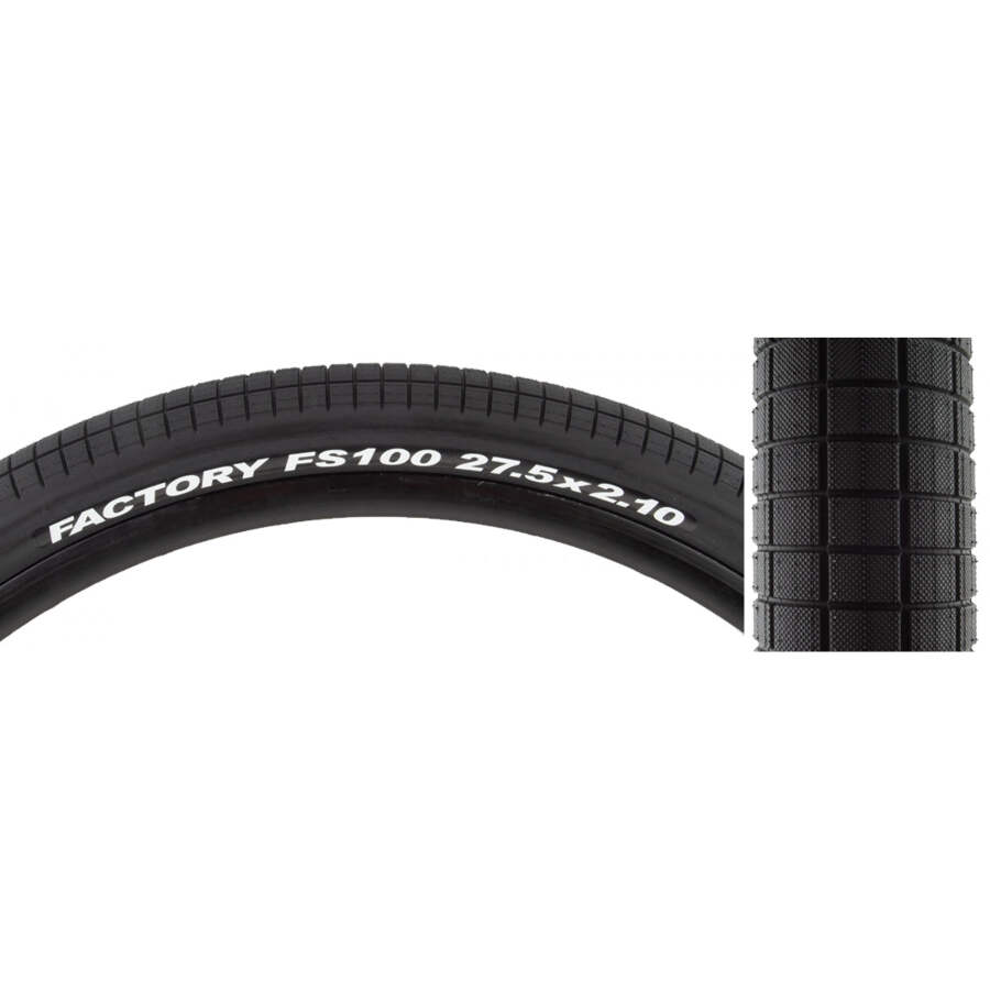 Tioga Fs100 Tire 27.5 x 2.1 Black Wire Bead