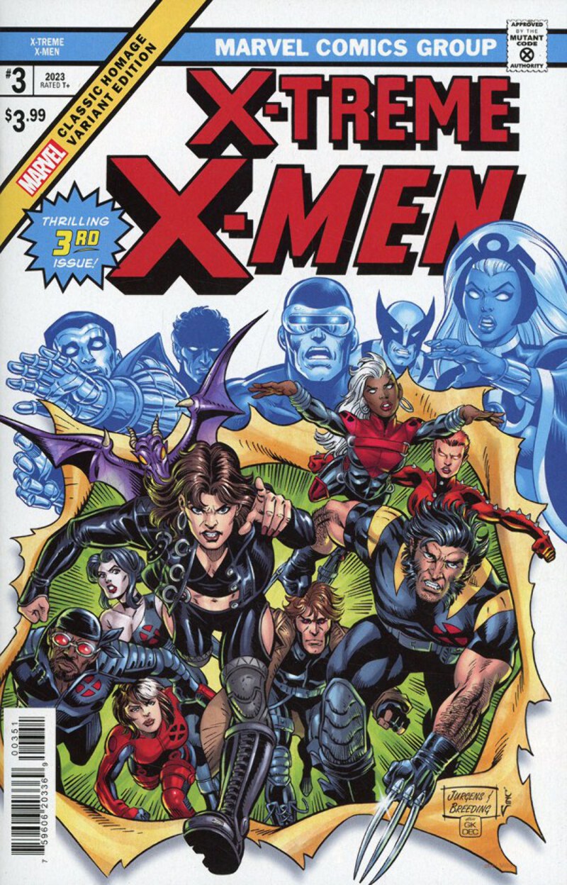 X-Treme X-Men #3 (Of 5) Jurgens Homage Var | eBay