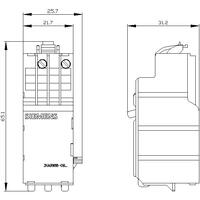 3VA9978-0BL32 - Siemens Shunt Trip Auxiliary Release, 110-127 V AC