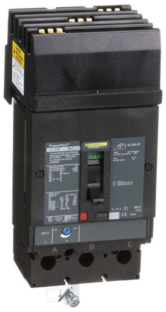 JR PCM12X NET-J312 FA 送信機 JJA36225 - Square D PowerPact J-Frame 225A 600V 3-Pole I-Line Plug