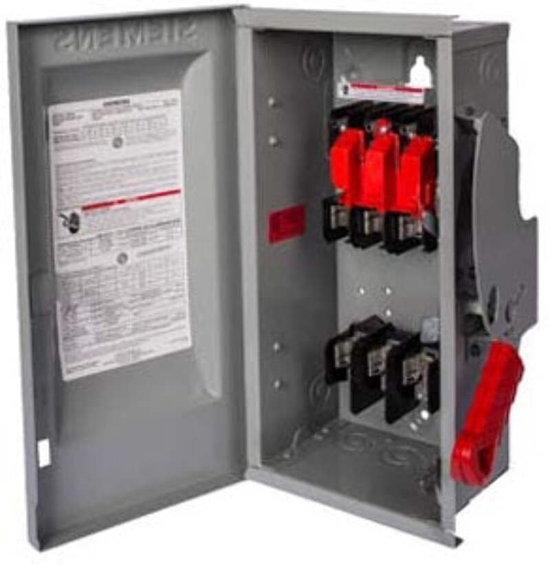 HF367NR - Siemens 800A 600V 3-Pole 4-Wire Heavy Duty Fusible