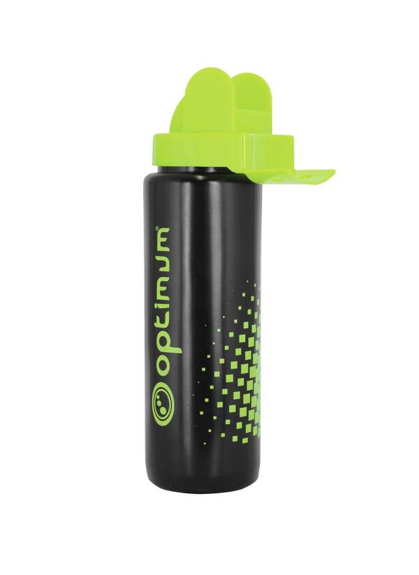 Water Bottle Sports Hygiene Squeeze Spray Football 800ml Quality Brand Optimum main image