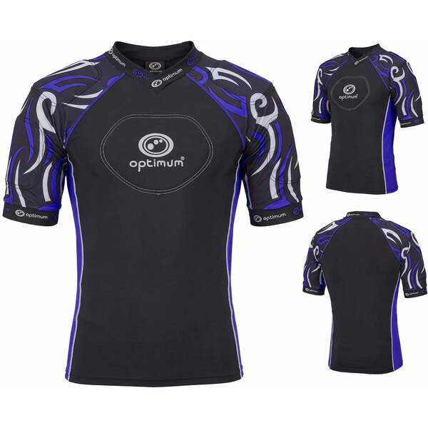 Rugby Protective Top Shoulder Chest Pads Kids Adults Size World Rugby Approved main image