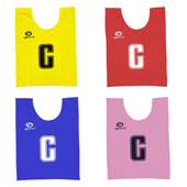 Netball Bibs Team Mesh Tops Kids Adult Sizes 7 Pack Quality Brand Optimum