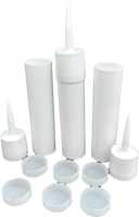 Hytrove caulk empty tubes Refillable Caulking Tubes PVC Storage Holder