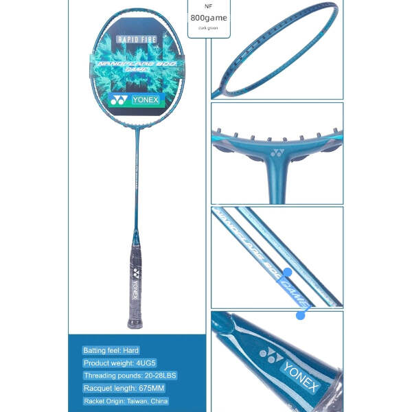 YONEX Nanoflare 800 GAME Badminton Racket 4UG6 Frame Only | eBay