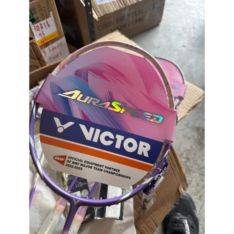 Victor AuraSpeed 90F Badminton Racket Pink 4UG6 | eBay