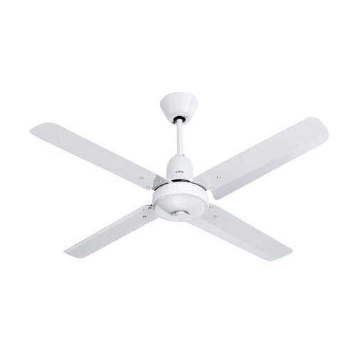 Clipsal Airflow Ceiling Sweep Fan 4 Aluminium | White Electric | P4HS1400AL-WE