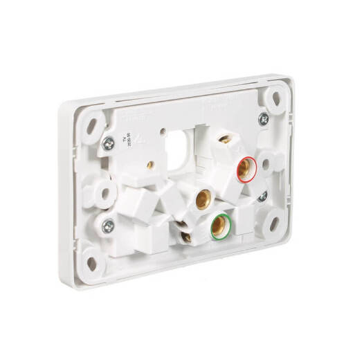 Clipsal Classic C2000 Series Socket Outlet Twin | White Electric | C2025XUA-WE