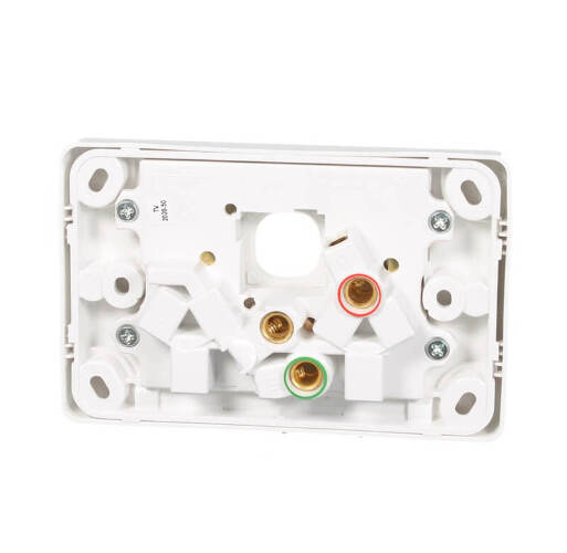 Clipsal Classic C2000 Series Socket Outlet Twin | White Electric | C2025XUA-WE