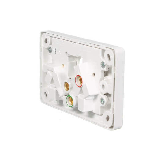 Clipsal Classic C2000 Series Socket Outlet Twin | White Electric | C2025XUA-WE