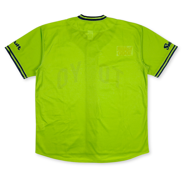New Majestic NPB Tokyo Yakult Swallows Power Baseball Jersey Green