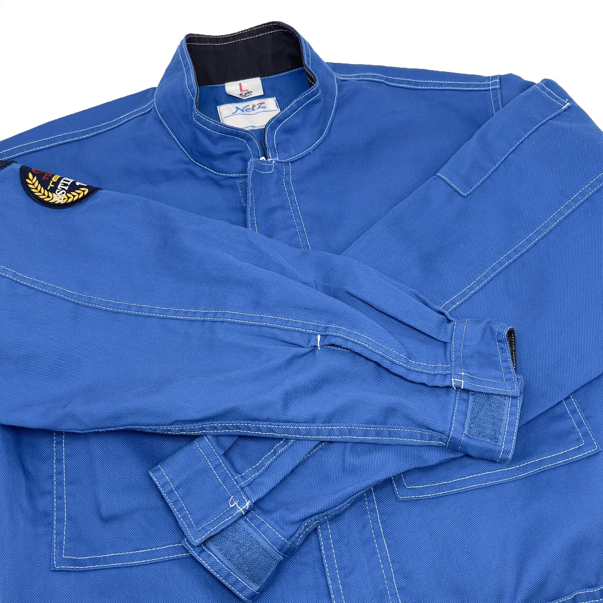 A TOYOTA TECNO/トヨタテクノ メカニックスーツ マスタード LL Vintage Showa Japan Corporate Toyota Tecno Coveralls Tsunagi