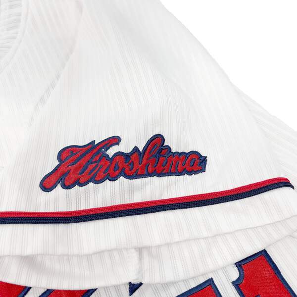 Mizuno Japan Hiroshima Carp Baseball Home High Quality Knit Jersey