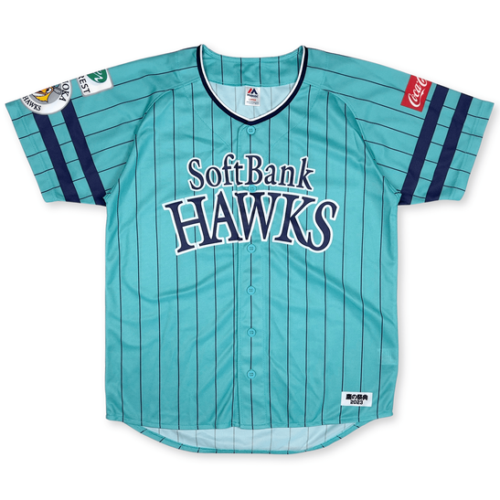 New NPB Majestic Japan Fukuoka Softbank Hawks Baseball