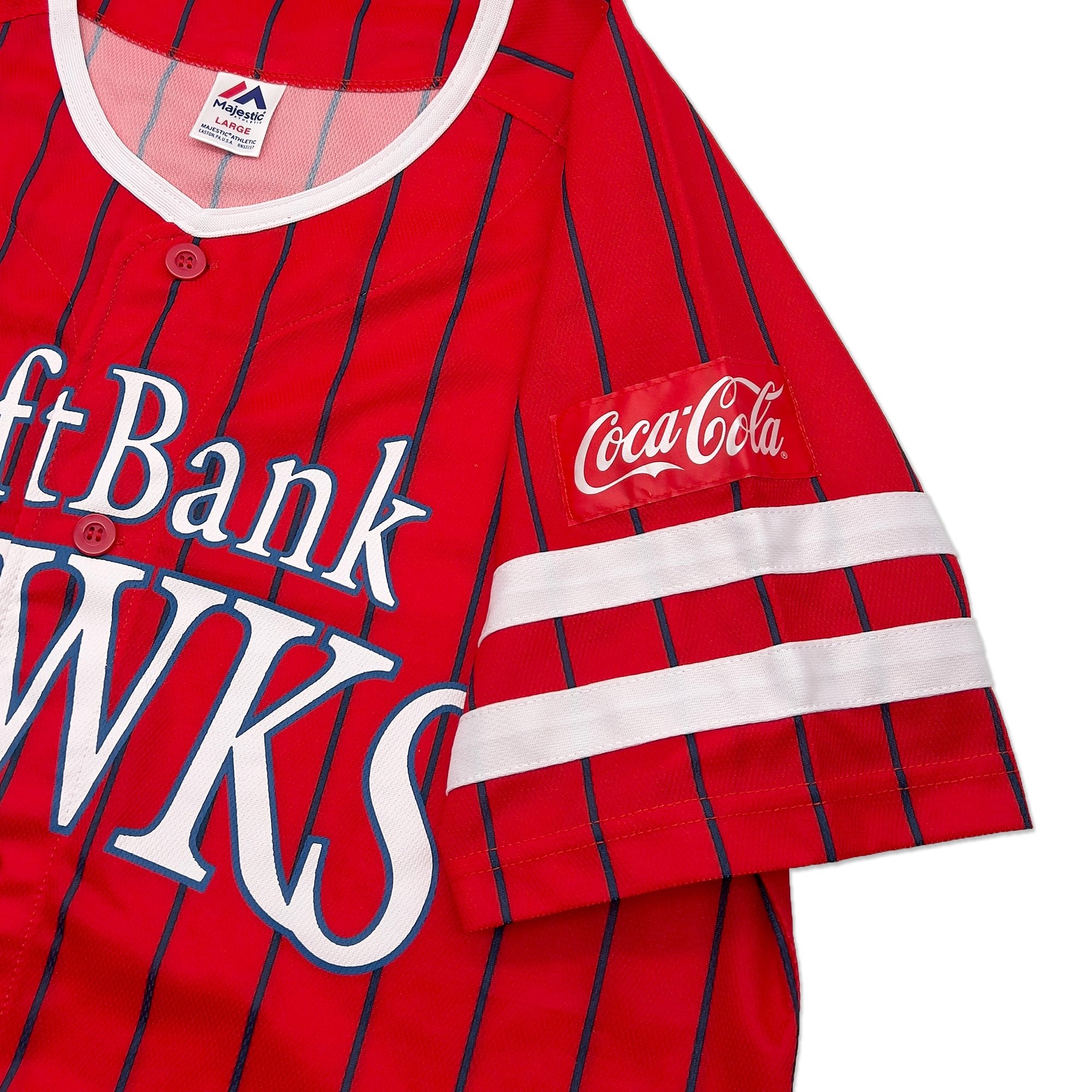 New NPB Majestic Japan Fukuoka Softbank Hawks Baseball