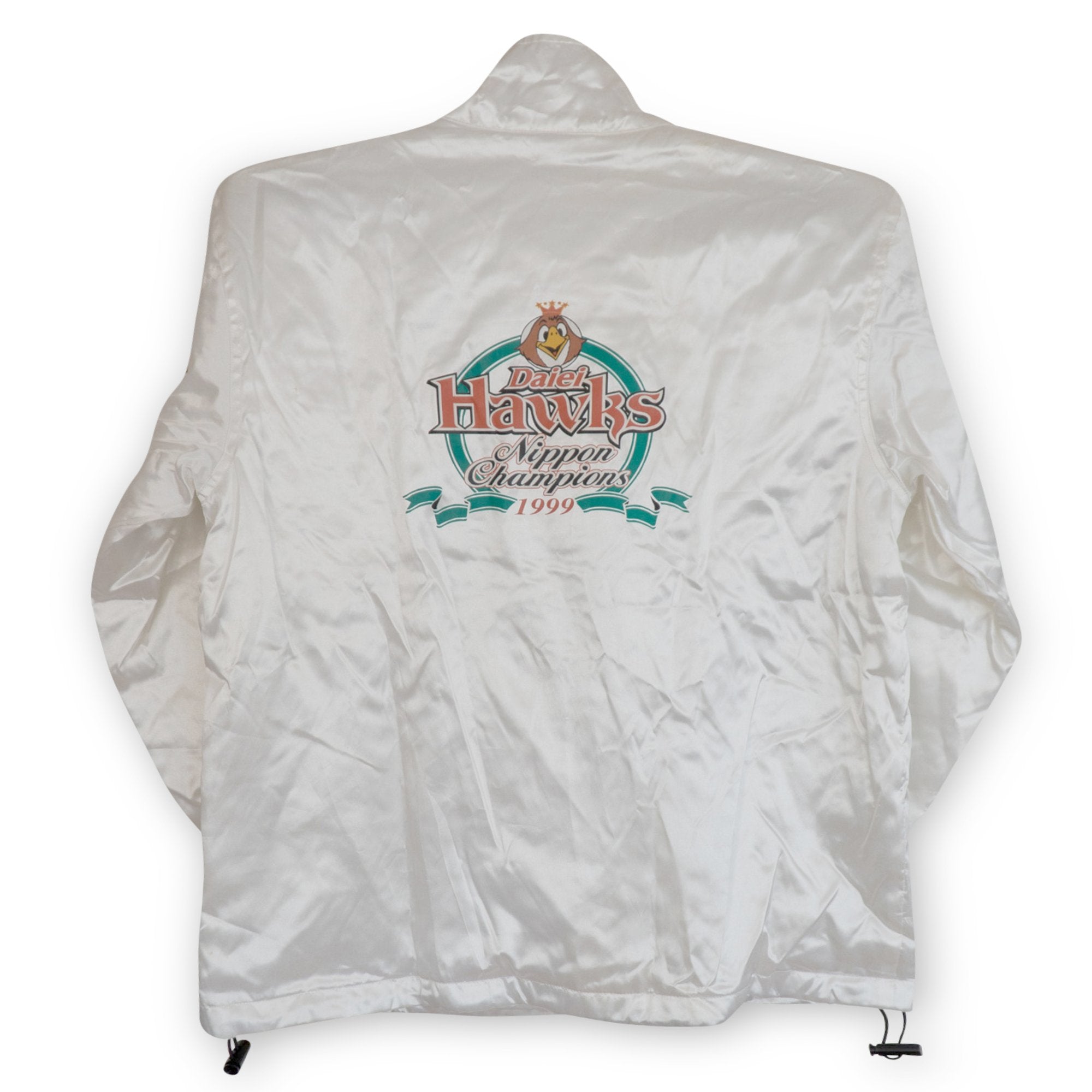 ウェア Fukuoka Daiei Hawks 1999 Jacket New Vintage Japan NPB Fukuoka Daiei Hawks 1999 Championship