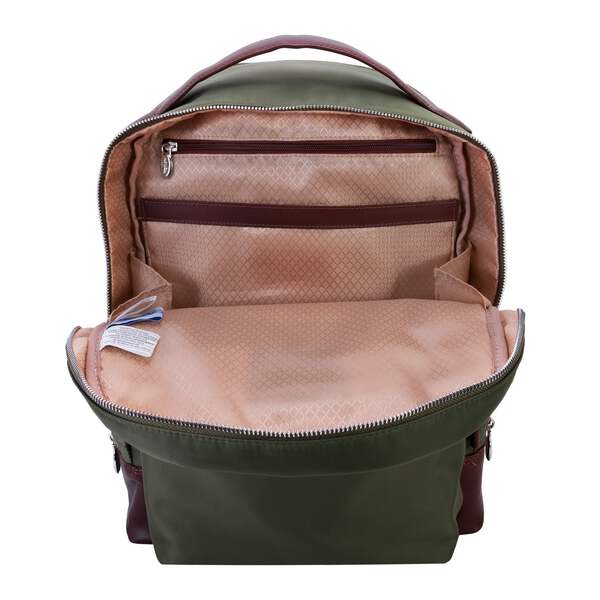 McKlein PARKER | 15” Nylon Dual-Compartment Laptop Backpack  display picture 1