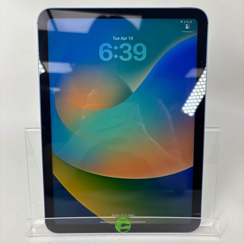 WiFi Only Apple iPad 10th Gen 64GB 26.4.1 Blue MQ6K3LL/A | eBay