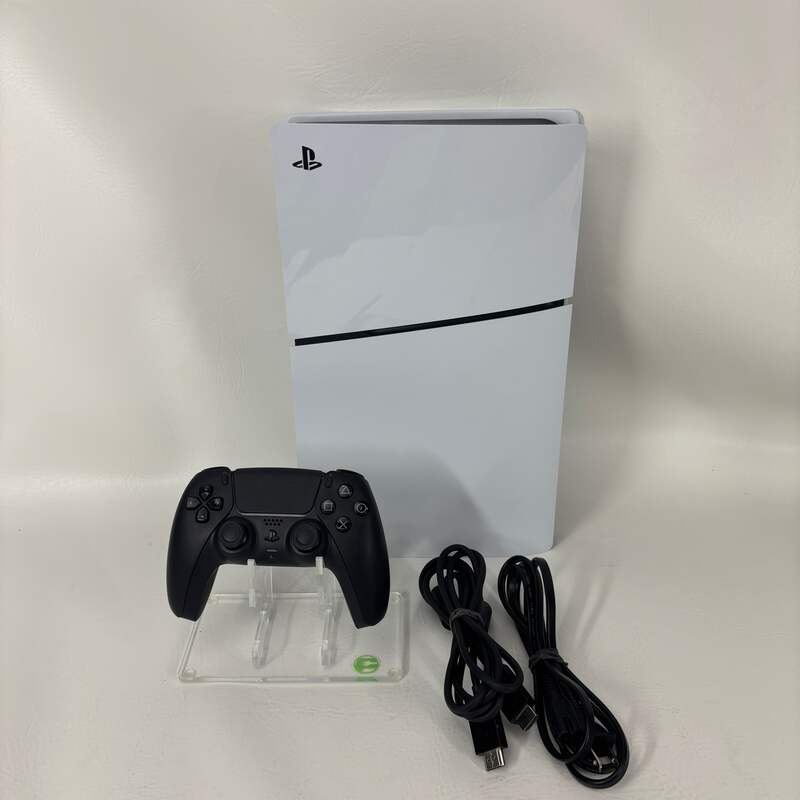 Sony PlayStation 5 Digital PS5 825GB White Console Gaming System