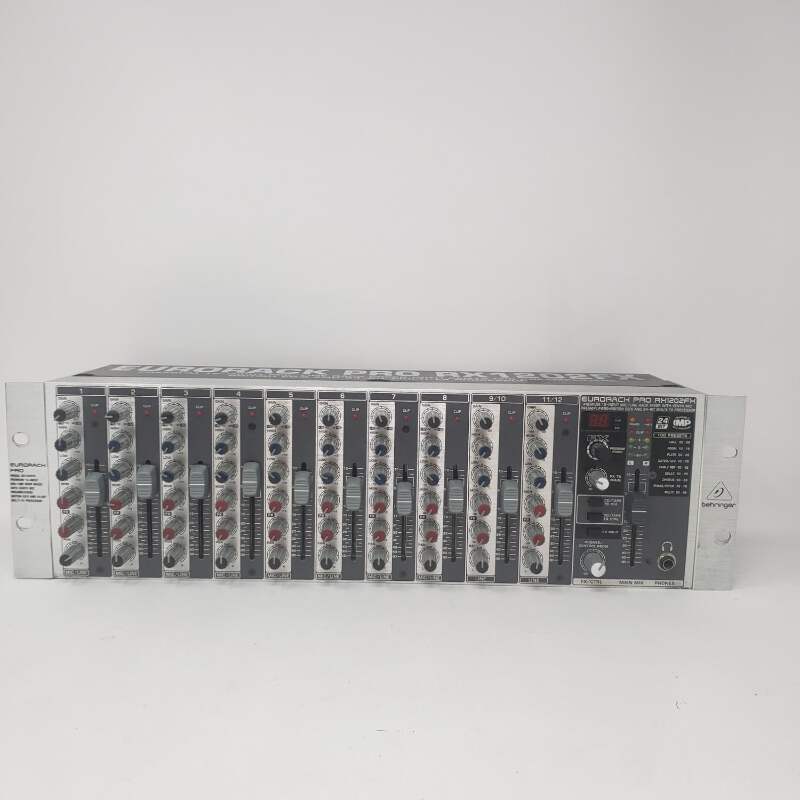 Broken Behringer Eurorack Pro RX1202FX Rackmount Mixer with